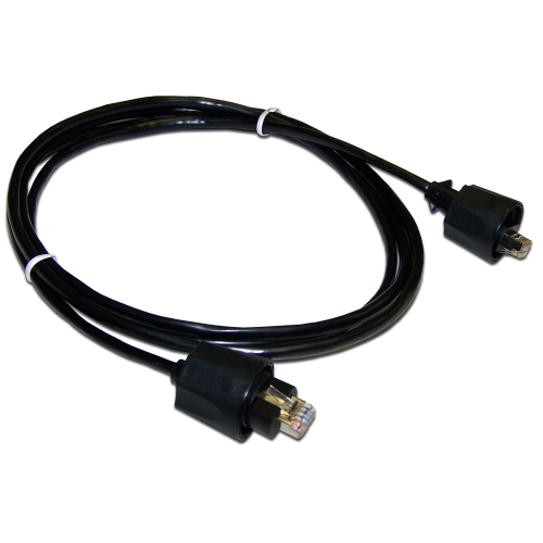 LANMASTER industrial cat. 6 FTP patch cord, IP68, black